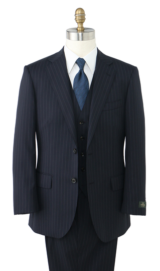プレミアムスタンダードスーツ【スリーピース】【DORMEUIL】【Savile Row】