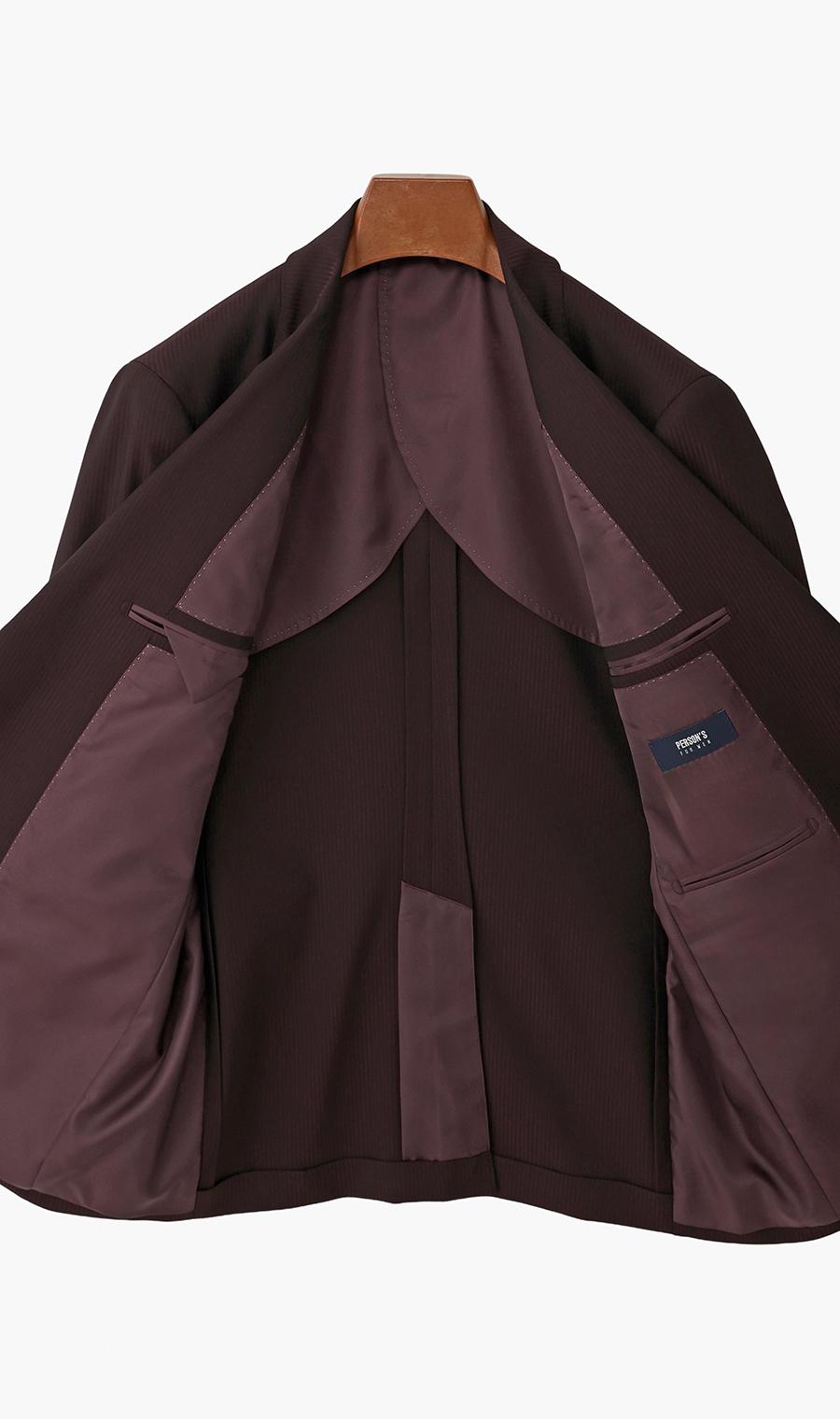 スタイリッシュスーツ【スリーピース】【Plastics Smart】 ワイン 体型:YA体(スリム型),号数(身長):3号(160cm)