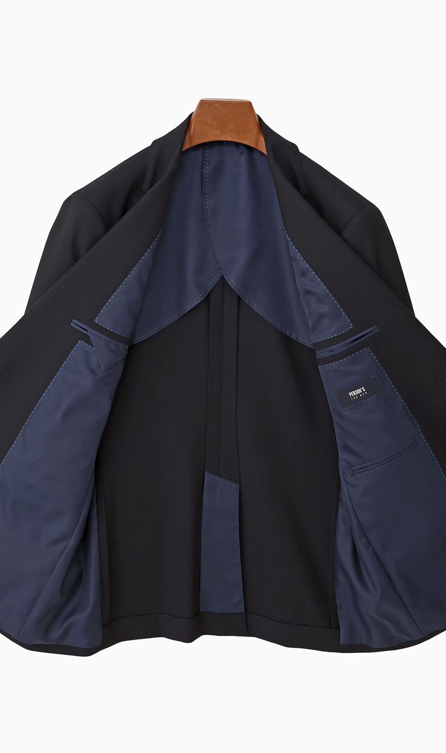 スタイリッシュスーツ【スリーピース】【Plastics Smart】 ネイビー 体型:YA体(スリム型),号数(身長):3号(160cm)