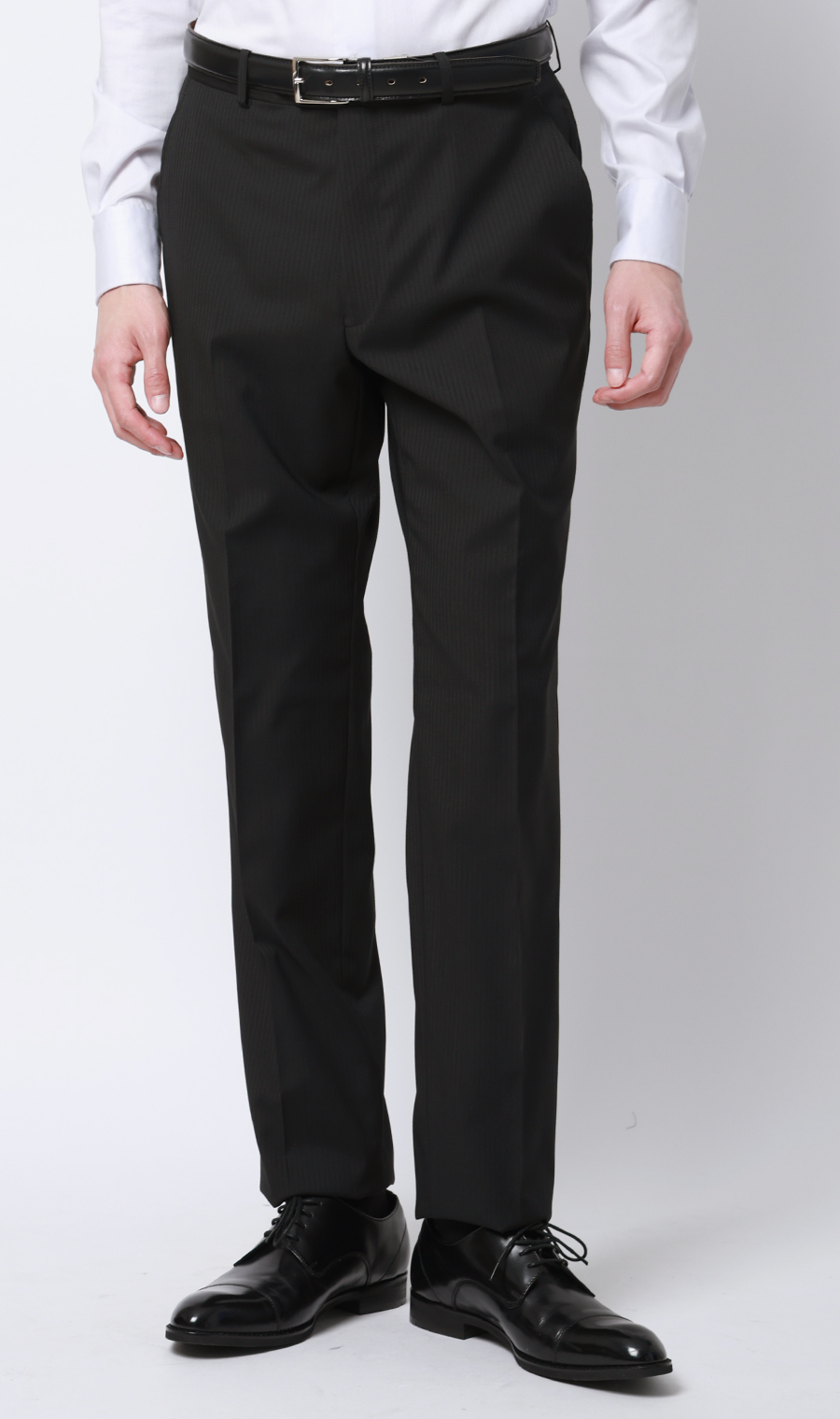 スタイリッシュスーツ【スリーピース】【Plastics Smart】 ブラック 体型:YA体(スリム型),号数（身長）:3号(160cm)