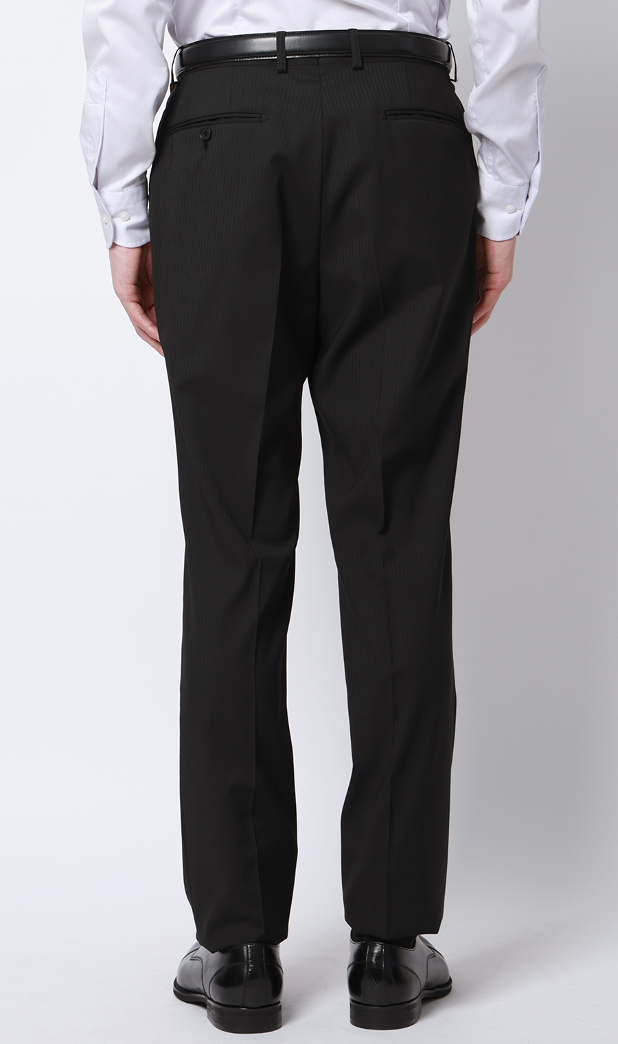 スタイリッシュスーツ【スリーピース】【Plastics Smart】 ブラック 体型:YA体(スリム型),号数（身長）:3号(160cm)