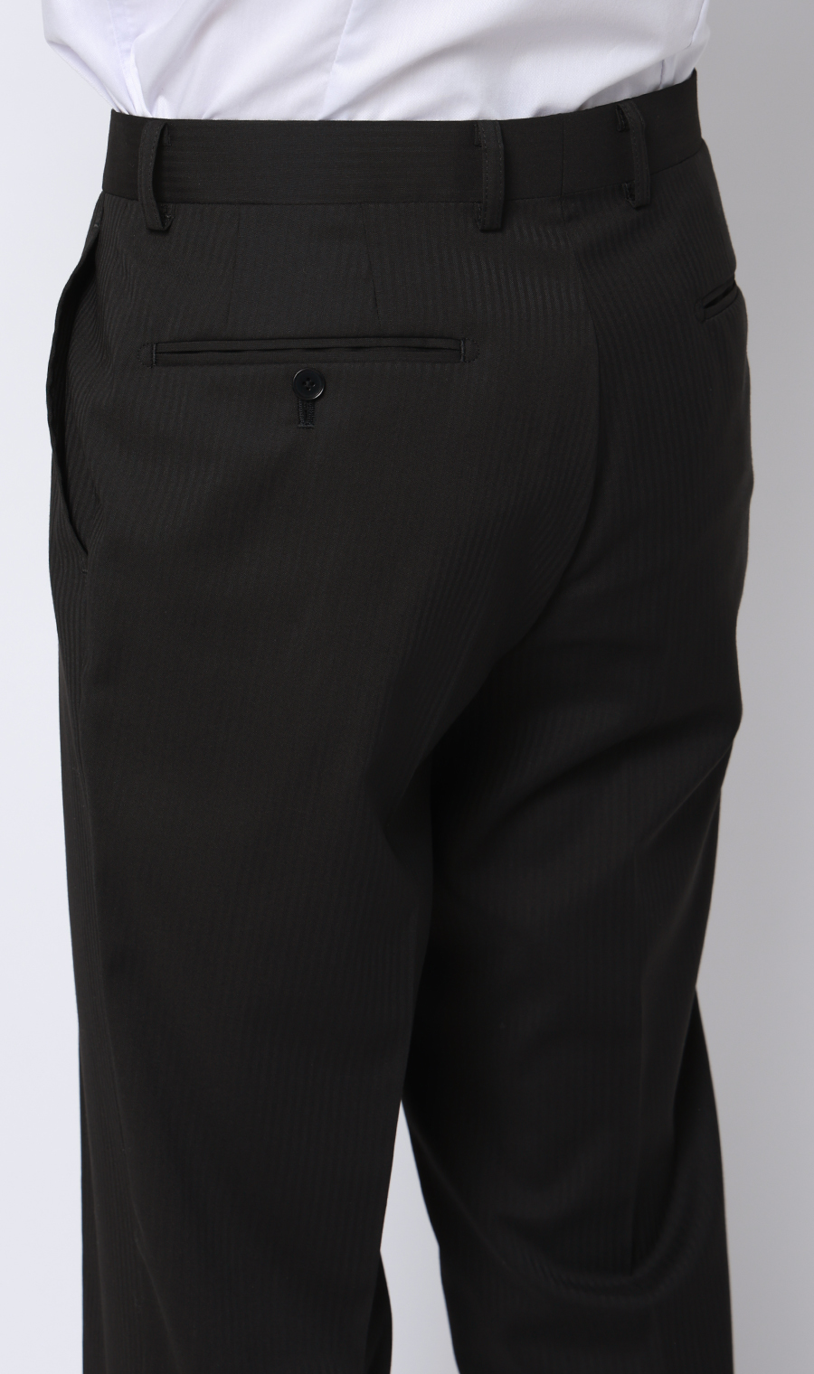 スタイリッシュスーツ【スリーピース】【Plastics Smart】 ブラック 体型:YA体(スリム型),号数（身長）:3号(160cm)