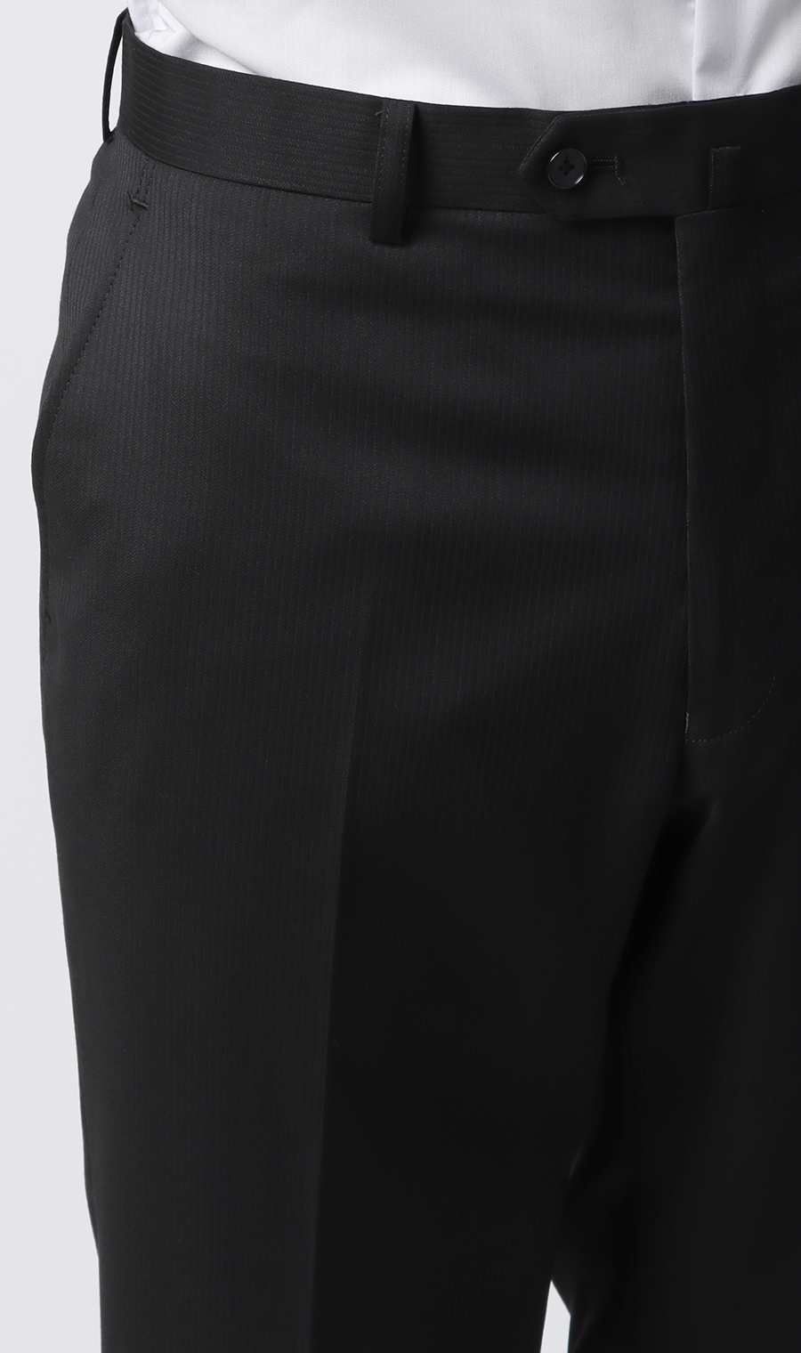 スタイリッシュスーツ【スリーピース】【Plastics Smart】 ブラック 体型:YA体(スリム型),号数（身長）:3号(160cm)