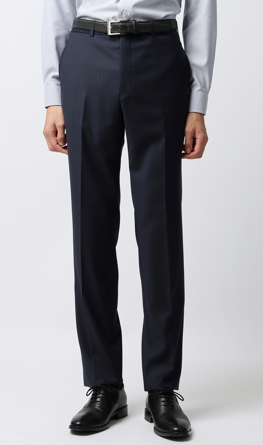 スタイリッシュスーツ【スリーピース】【Plastics Smart】 ネイビー 体型:YA体(スリム型),号数（身長）:3号(160cm)