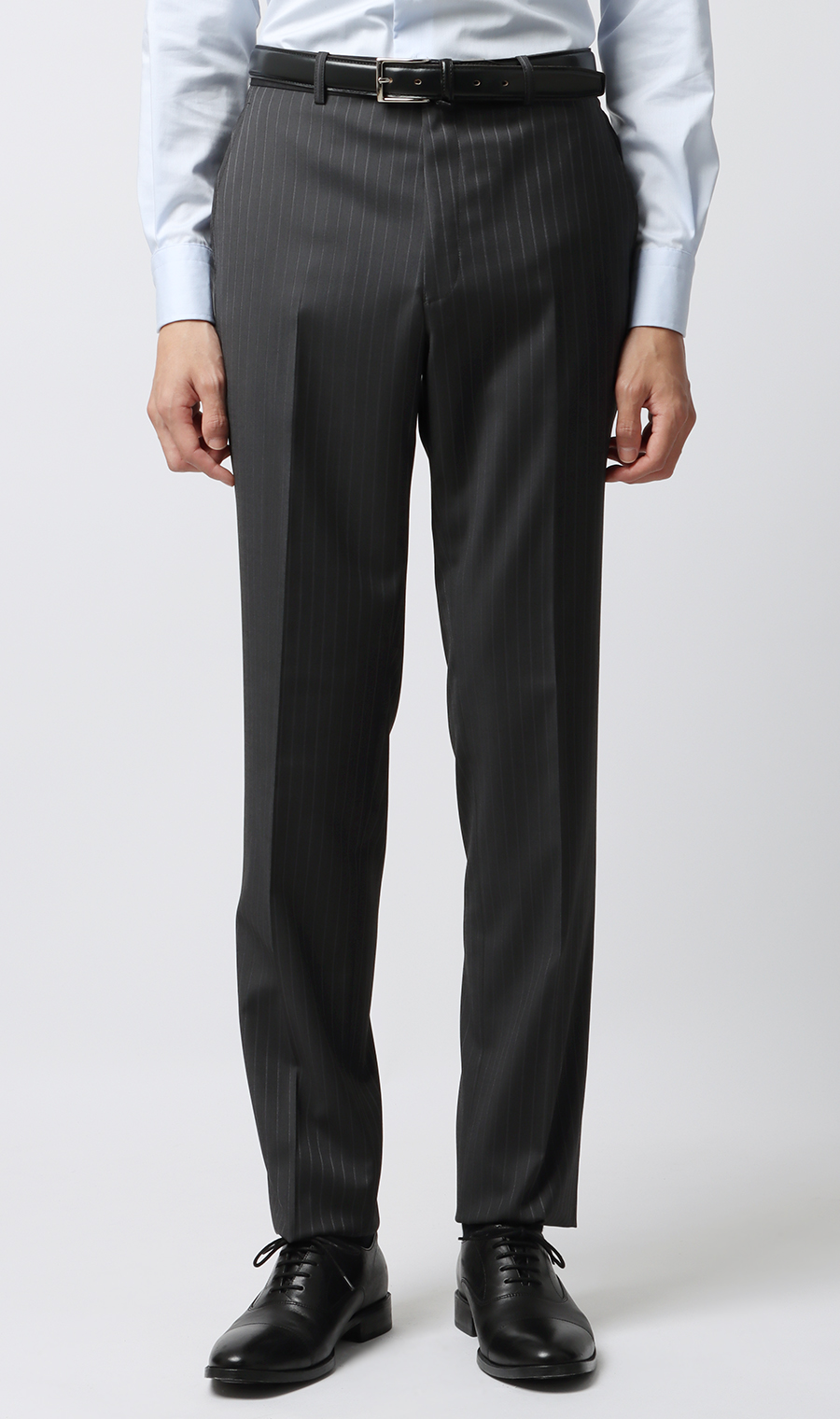 スタイリッシュスーツ【スリーピース】【Plastics Smart】 チャコール 体型:YA体(スリム型),号数（身長）:4号(165cm)