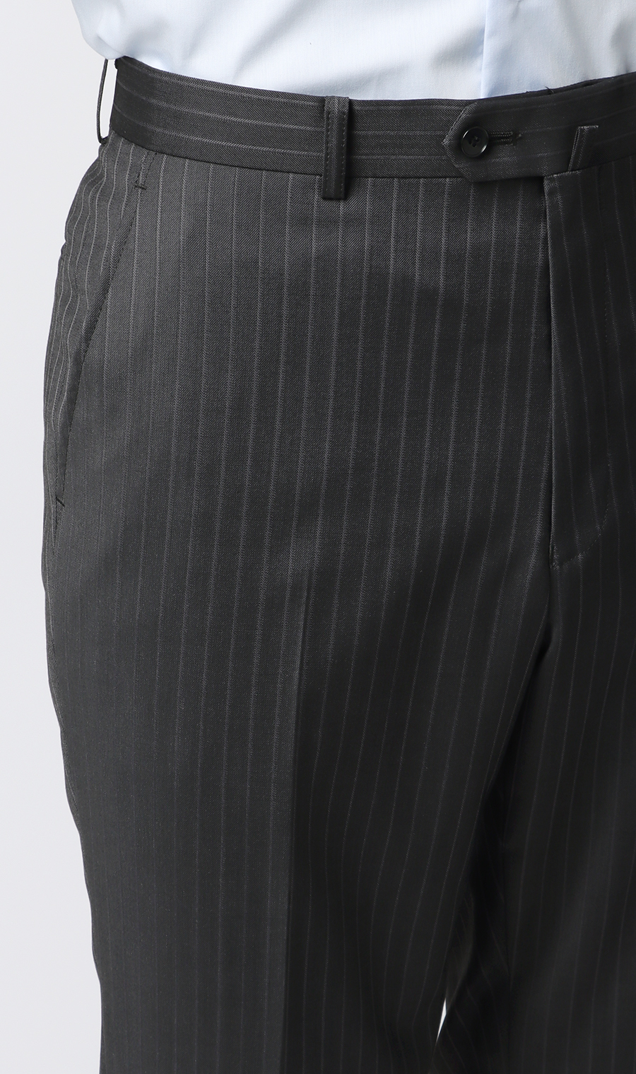 スタイリッシュスーツ【スリーピース】【Plastics Smart】 チャコール 体型:YA体(スリム型),号数（身長）:4号(165cm)