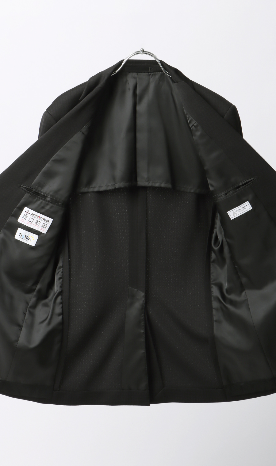 時尚套裝 【三件套】 【TioTio PREMIUM】 【ACTIVEXPAND】 黑色體型:YA體 (修身型)，號數 (身高) :3號 (160cm)