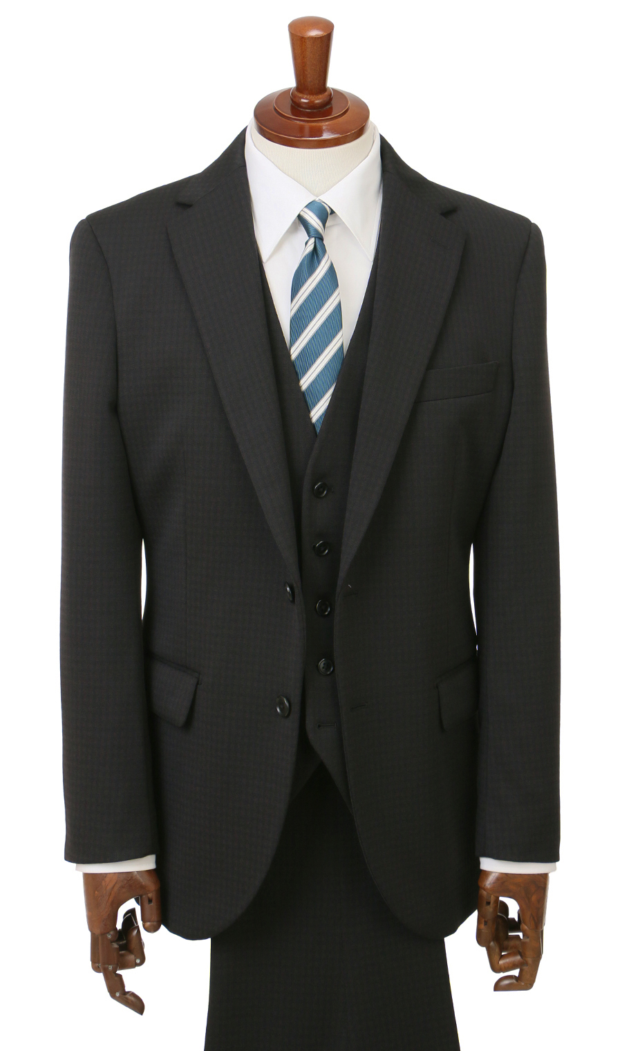 時尚套裝 【三件套】 【TioTio PREMIUM】 【ACTIVEXPAND】 黑色體型:YA體 (修身型)，號數 (身高) :3號 (160cm)