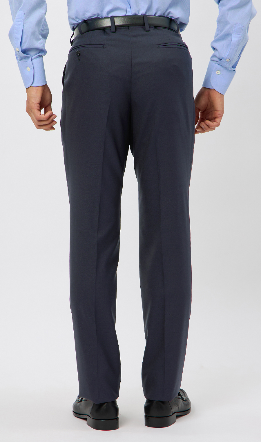 プレミアムスタイリッシュスーツ【スリーピース】【Super100’s】 ネイビー 体型:A体(標準型),号数(身長):8号(185cm)