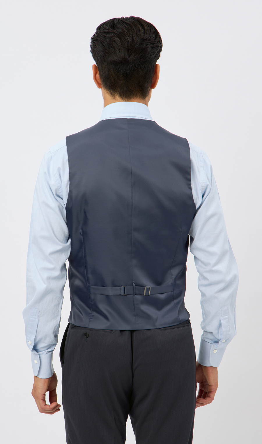 スタイリッシュスーツ【スリーピース】【TioTio PREMIUM】【ACTIVEXPAND】 ネイビー 体型:YA体(スリム型),号数（身長）:6号(175cm)