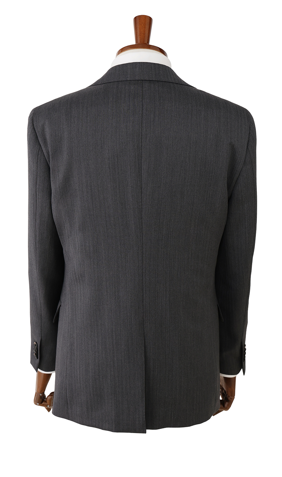 プレミアムスタイリッシュスーツ【スリーピース】【Super100's】 グレー 体型:YA体(スリム型),号数(身長):3号(160cm)