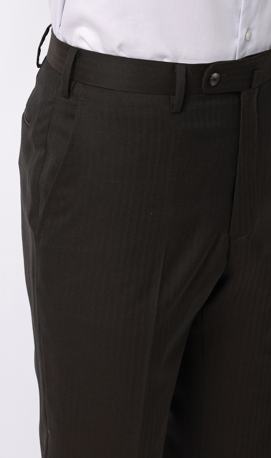 プレミアムスタイリッシュスーツ【スリーピース】【Super100's】 ブラウン 体型:YA体(スリム型),号数（身長）:3号(160cm)