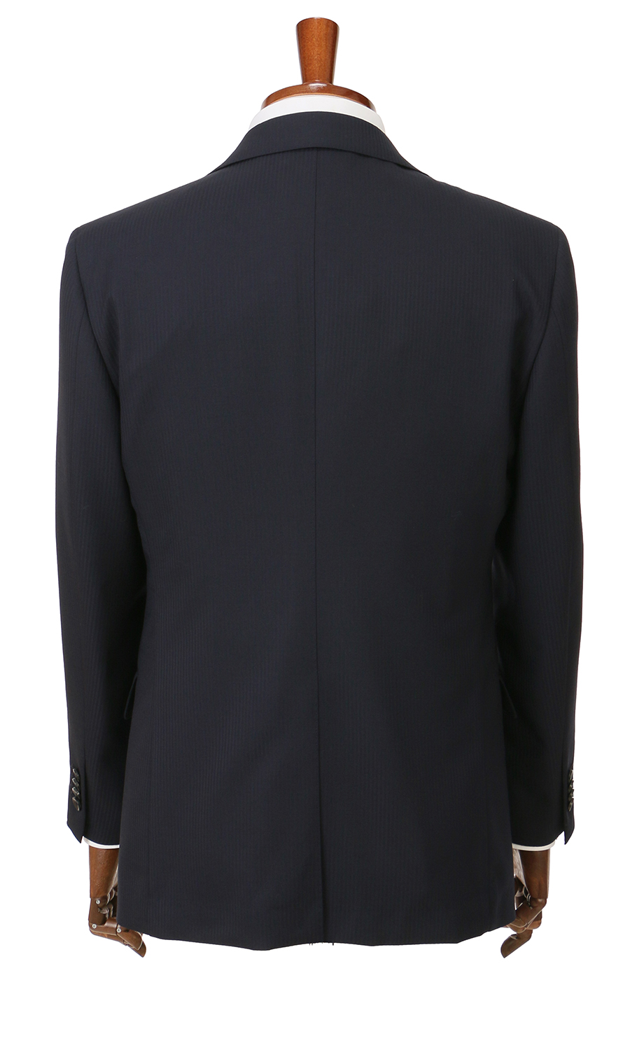 プレミアムスタイリッシュスーツ【スリーピース】【Super100's】 ネイビー 体型:YA体(スリム型),号数（身長）:3号(160cm)