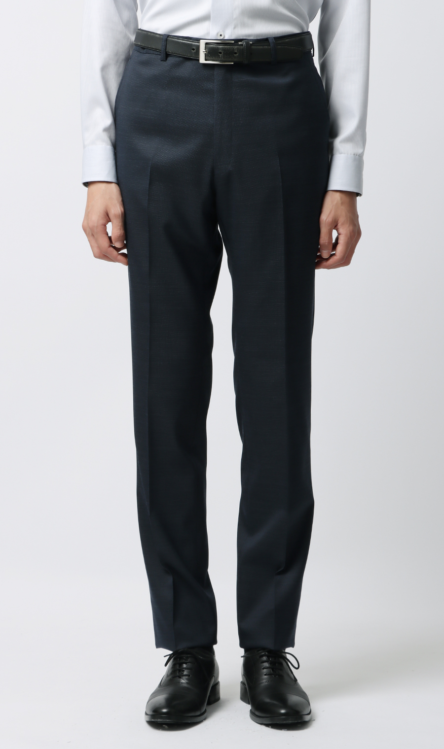 スタイリッシュスーツ【スリーピース】【Plastics Smart】 ネイビー 体型:BE体(ゆったり型),号数（身長）:8号(185cm)