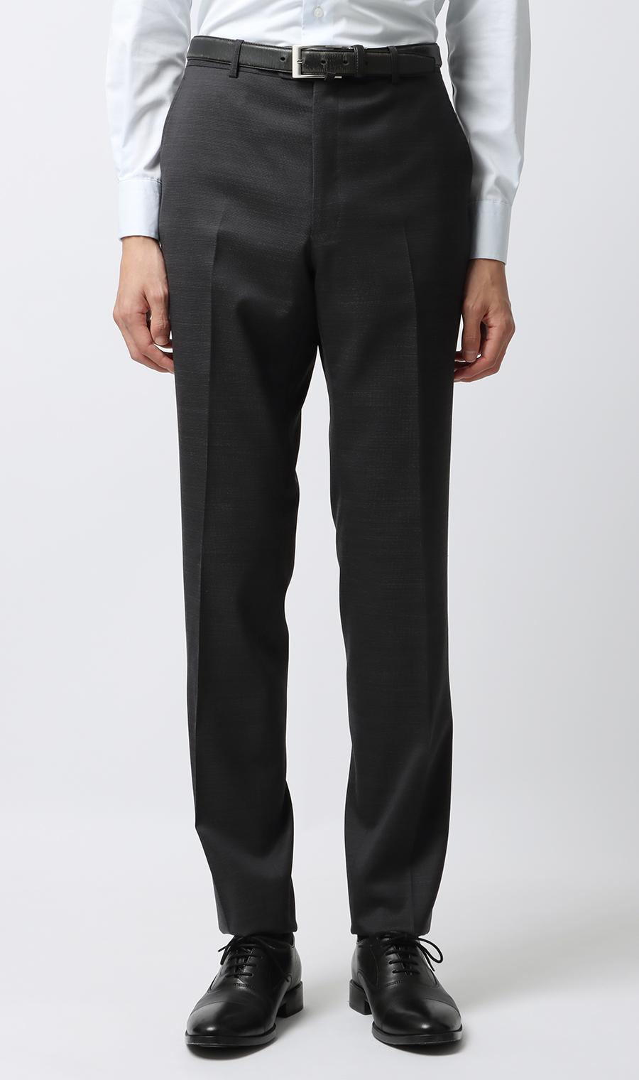 スタイリッシュスーツ【スリーピース】【Plastics Smart】 チャコール 体型:BE体(ゆったり型),号数（身長）:8号(185cm)