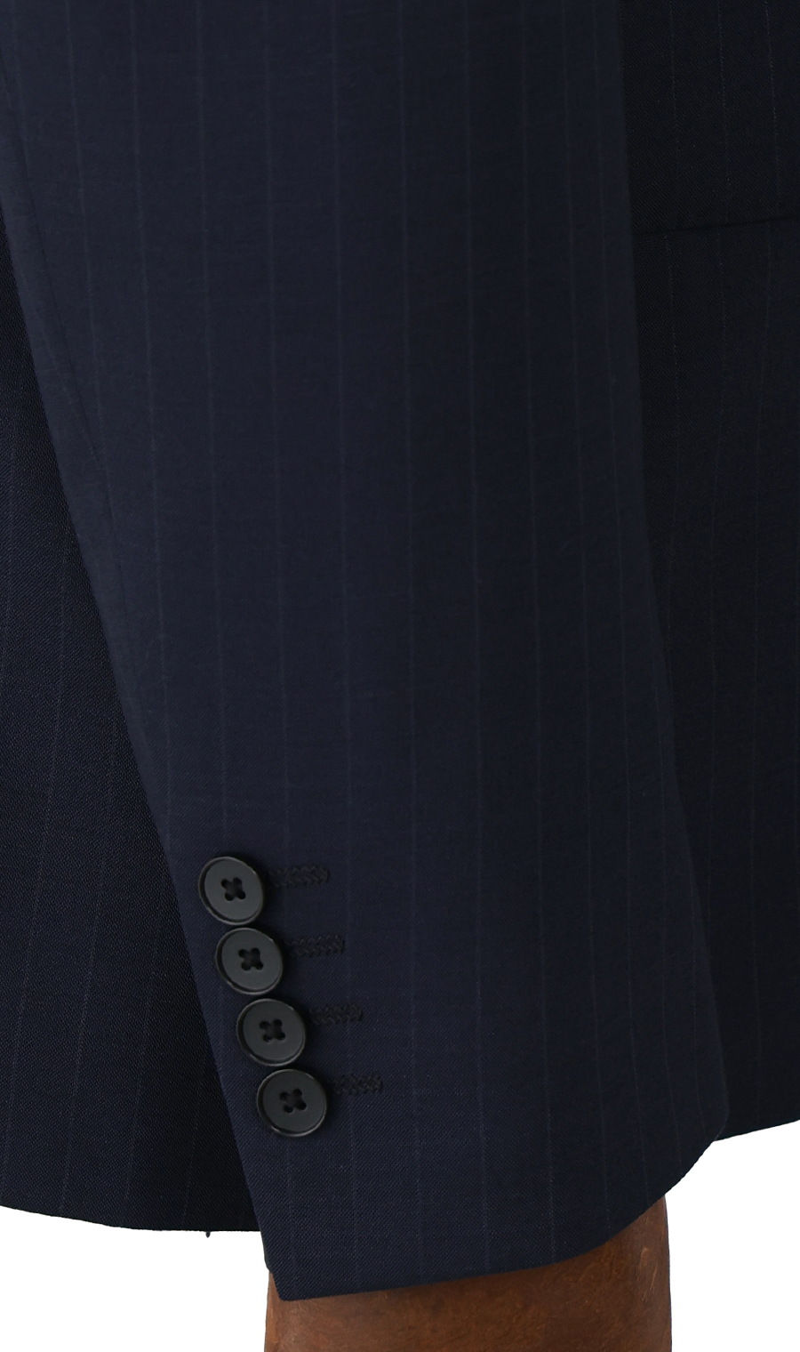 スタイリッシュスーツ【スリーピース】【Plastics Smart】 ネイビー 体型:AB体(がっちり型),号数（身長）:4号(165cm)