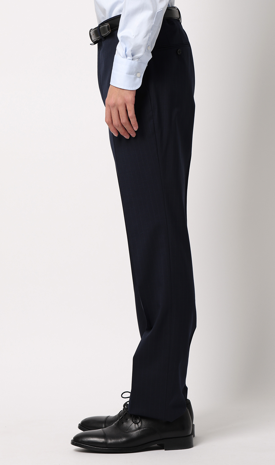 スタイリッシュスーツ【スリーピース】【Plastics Smart】 ネイビー 体型:YA体(スリム型),号数(身長):3号(160cm)