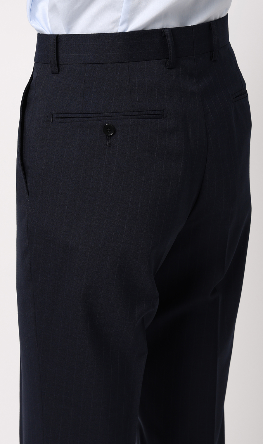 スタイリッシュスーツ【スリーピース】【Plastics Smart】 ネイビー 体型:YA体(スリム型),号数(身長):3号(160cm)