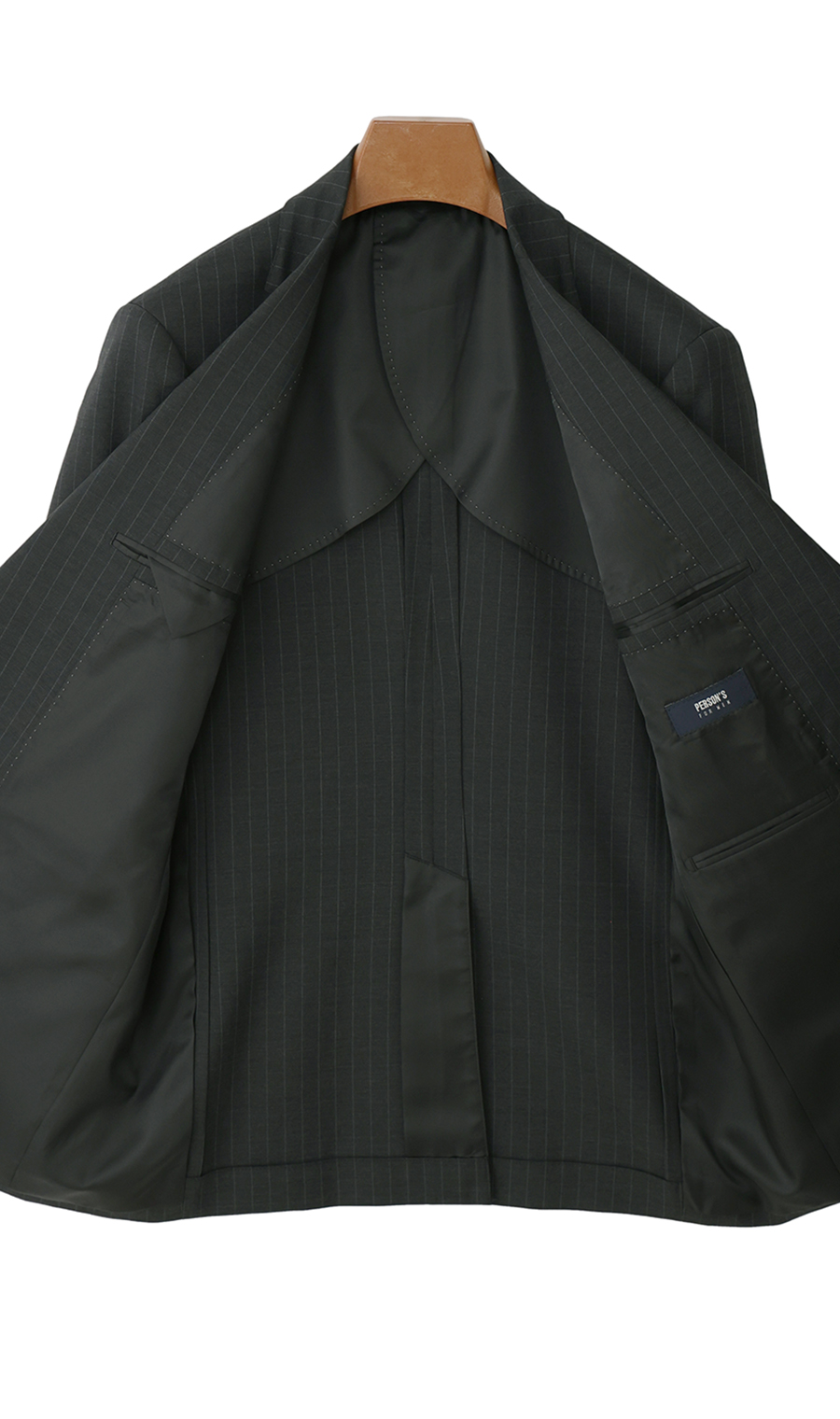 スタイリッシュスーツ【スリーピース】【Plastics Smart】 チャコール 体型:YA体(スリム型),号数（身長）:3号(160cm)