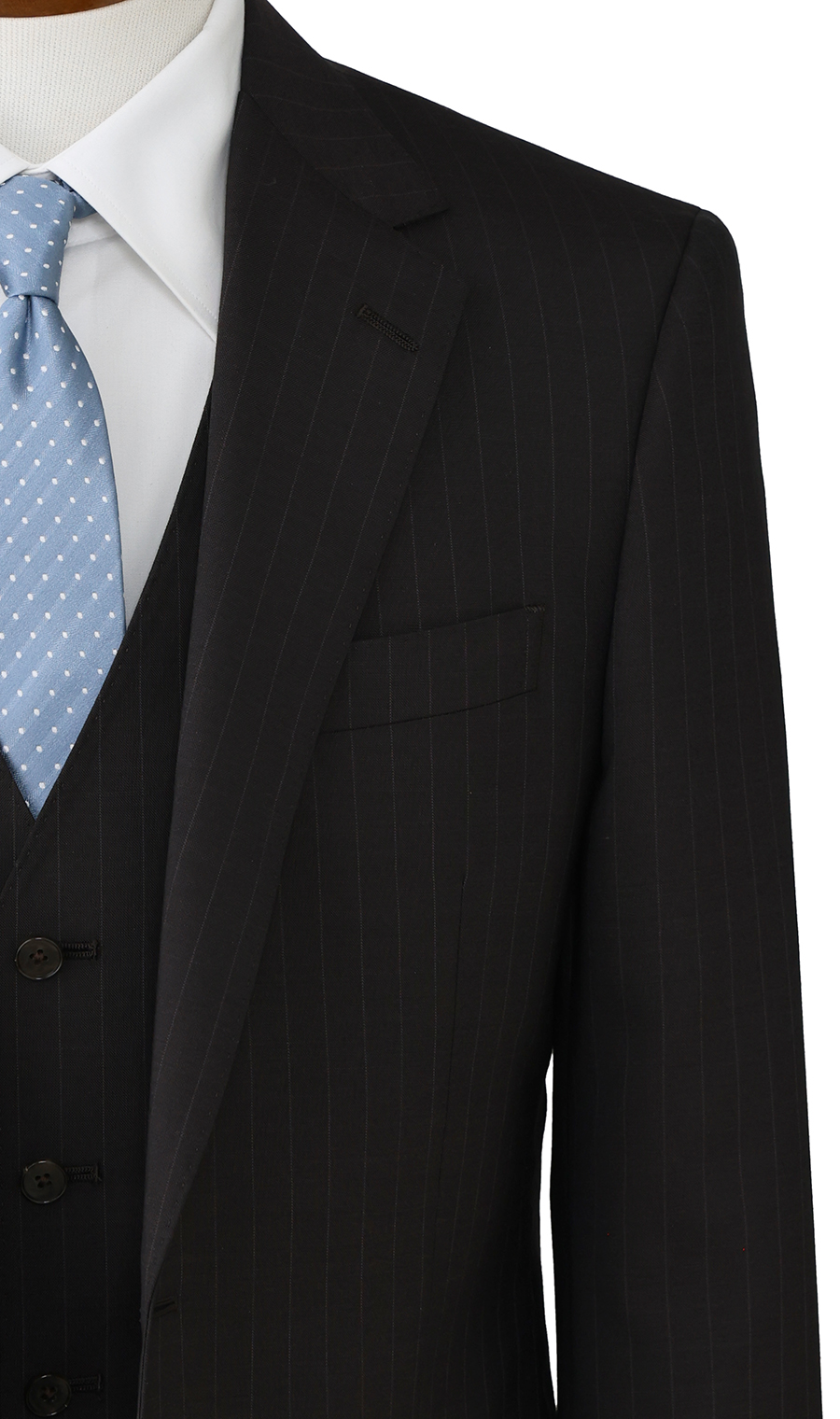 スタイリッシュスーツ【スリーピース】【Plastics Smart】 ブラウン 体型:A体(標準型),号数（身長）:4号(165cm)