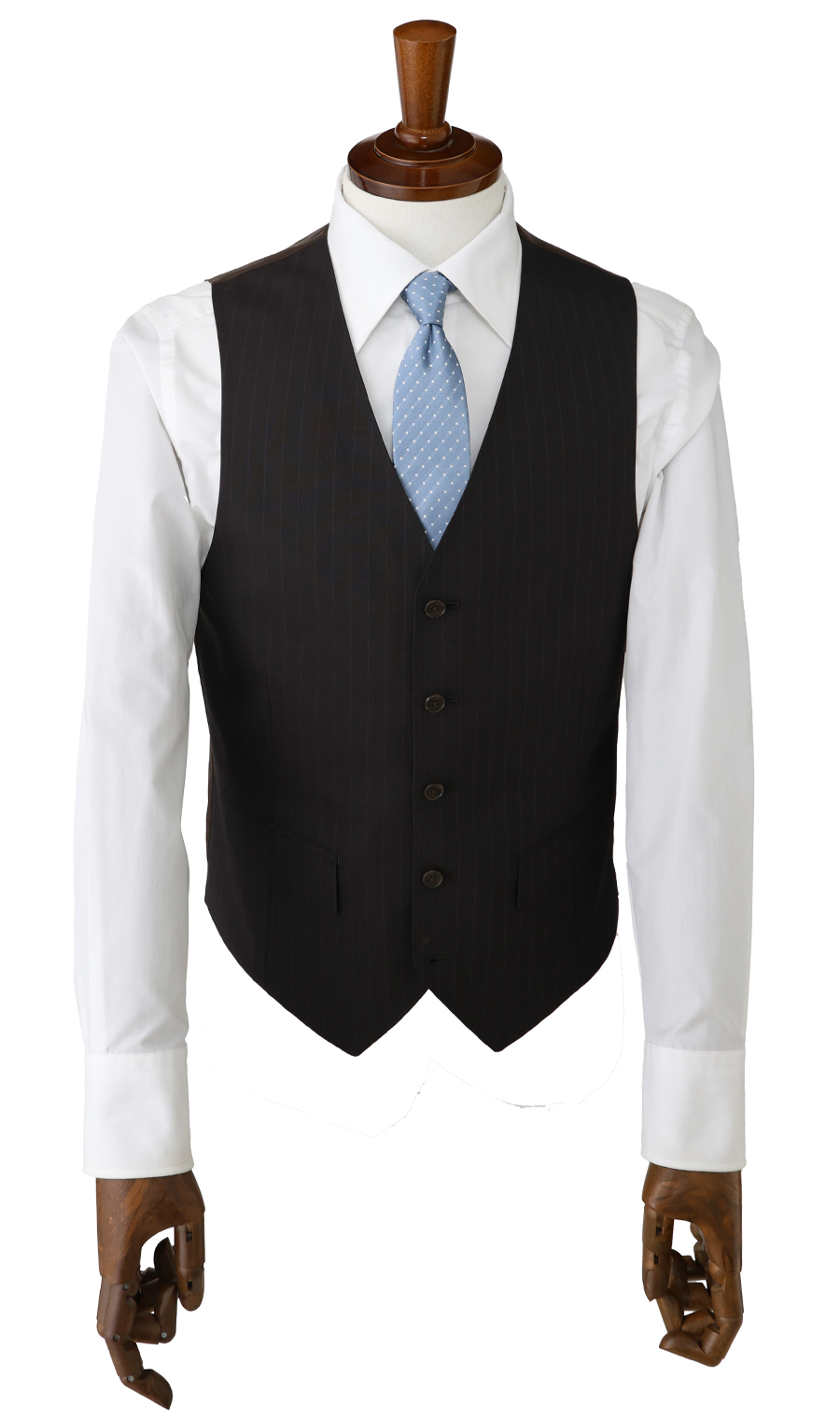 スタイリッシュスーツ【スリーピース】【Plastics Smart】 ブラウン 体型:A体(標準型),号数（身長）:4号(165cm)