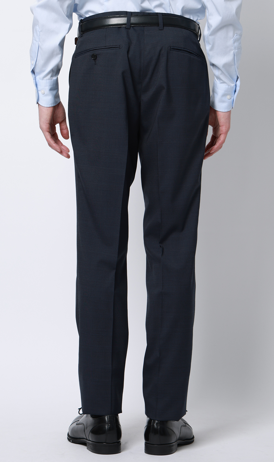 スタイリッシュスーツ【スリーピース】【Plastics Smart】 ブルー 体型:YA体(スリム型),号数(身長):3号(160cm)