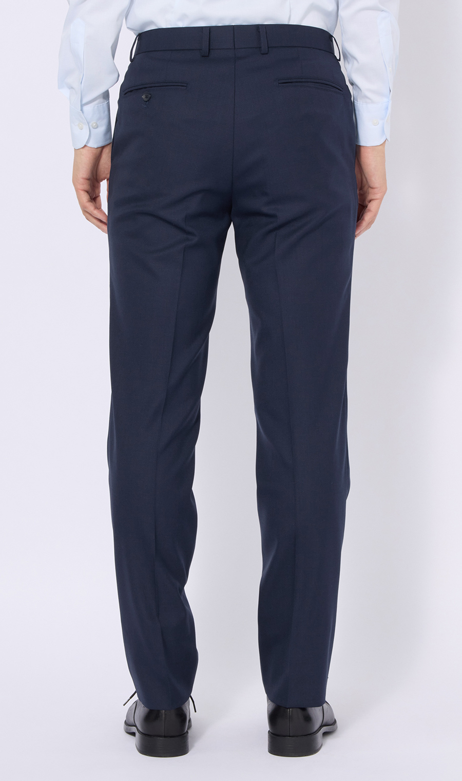 スタイリッシュスーツ【スリーピース】【Plastics Smart】 ネイビー 体型:AB体(がっちり型),号数(身長):8号(185cm)