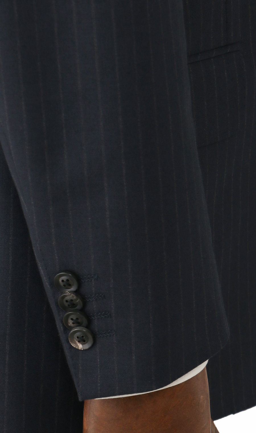 プレミアムスタンダードスーツ【ALFRED BROWN】 ネイビー 体型:A体(標準型),号数(身長):4号(165cm)