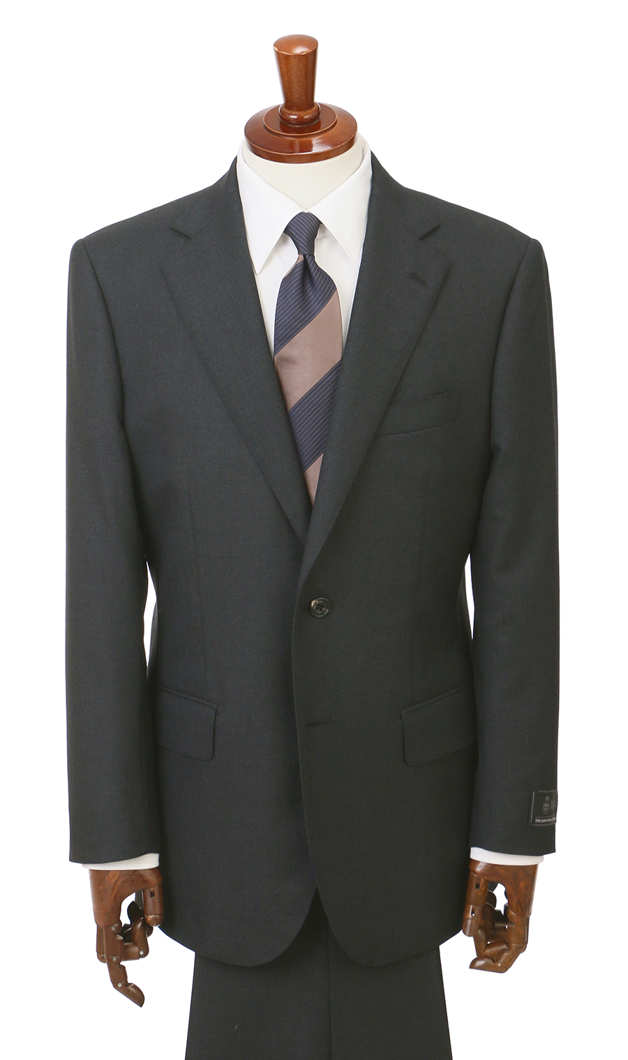 プレミアムスタンダードスーツ【匠スーツ】 チャコール 体型:BE体(ゆったり型),号数(身長):8号(185cm)