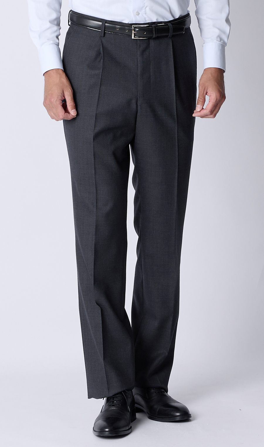 プレミアムスタンダードスーツ【AQUA WOOL】 ネイビー 体型:A体(標準型),号数（身長）:4号(165cm)