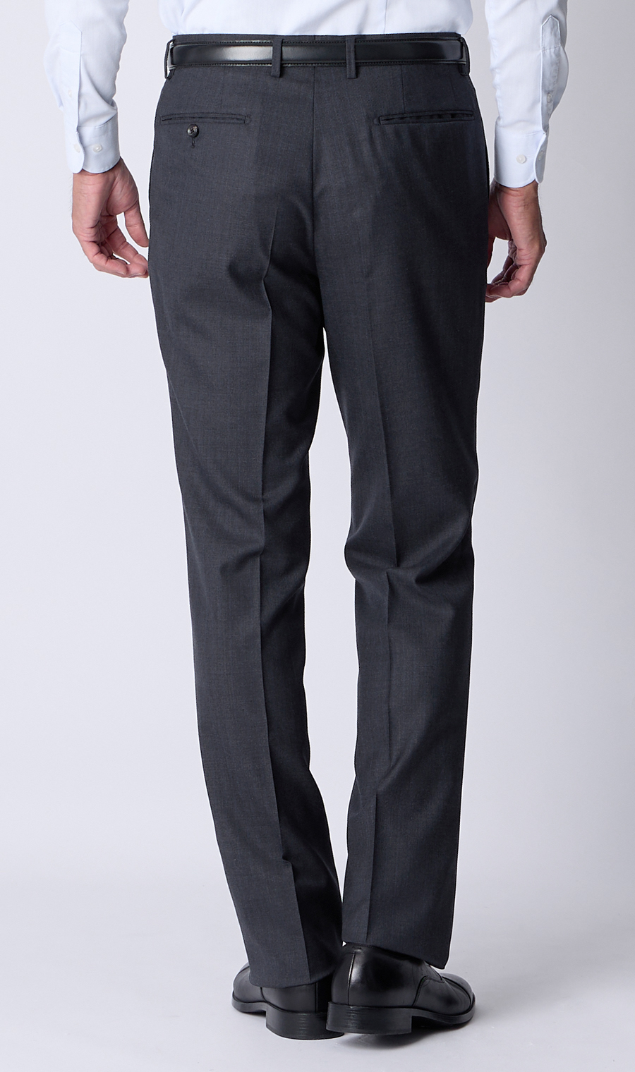 プレミアムスタンダードスーツ【AQUA WOOL】 ネイビー 体型:A体(標準型),号数（身長）:4号(165cm)