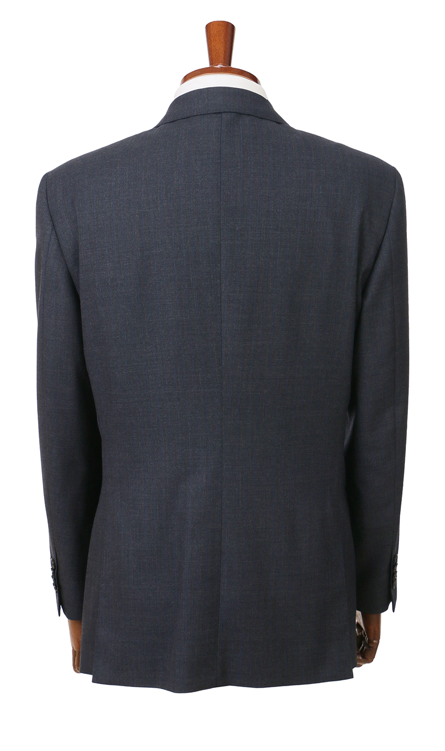 プレミアムスタンダードスーツ【AQUA WOOL】 ネイビー 体型:A体(標準型),号数（身長）:4号(165cm)