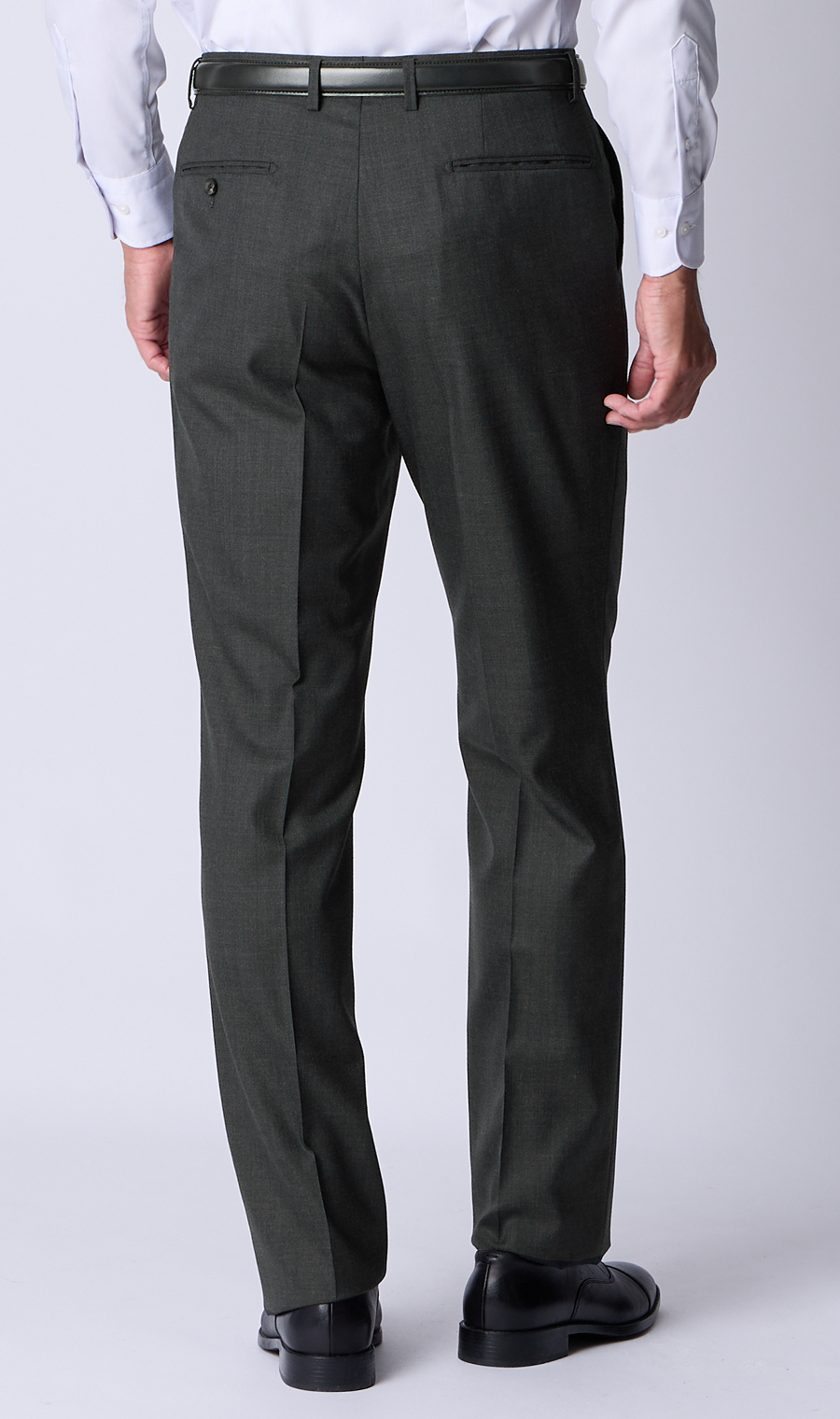 プレミアムスタンダードスーツ【AQUA WOOL】 グレー 体型:A体(標準型),号数（身長）:4号(165cm)