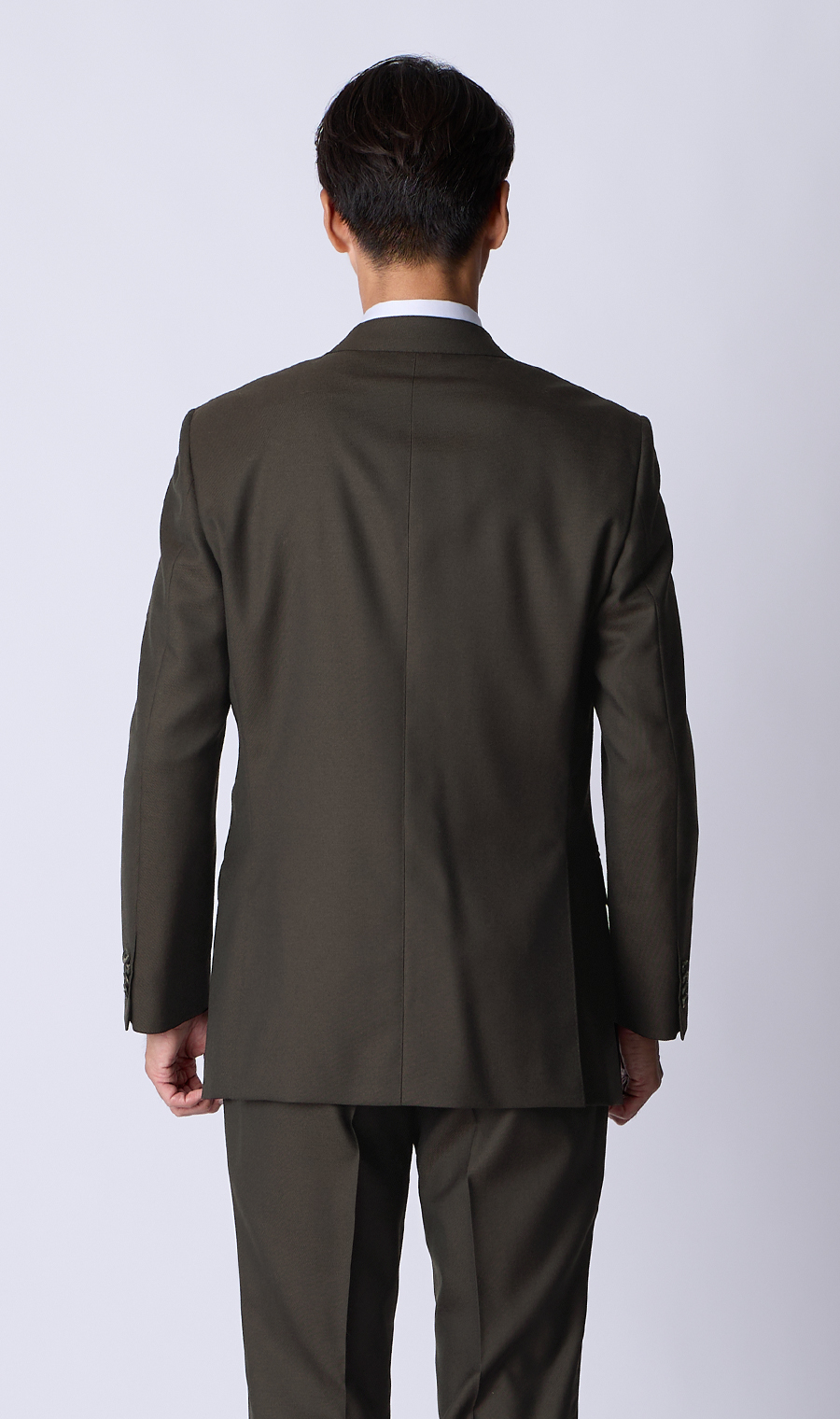 プレミアムスタンダードスーツ【AQUA WOOL】 ブラウン 体型:A体(標準型),号数（身長）:4号(165cm)