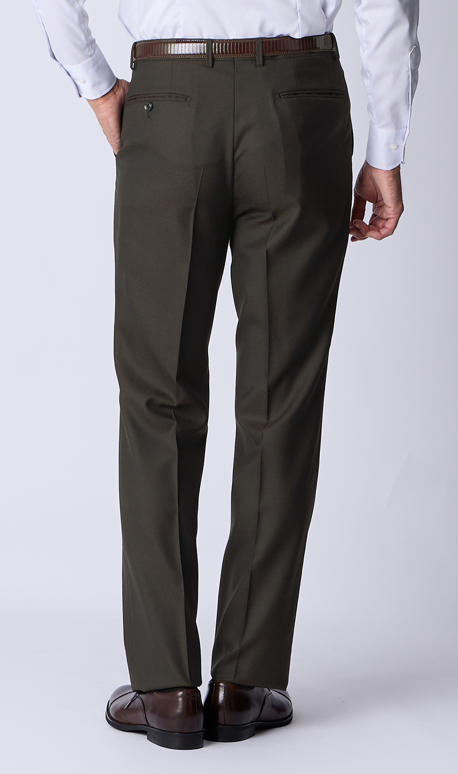 プレミアムスタンダードスーツ【AQUA WOOL】 ブラウン 体型:A体(標準型),号数（身長）:4号(165cm)