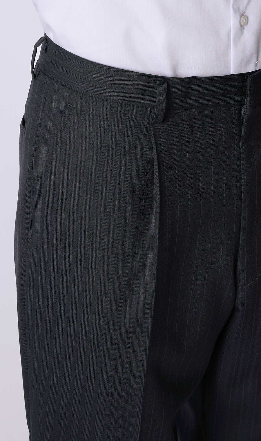 プレミアムスタンダードスーツ【MIYUKI SLOW WEAVE】 ネイビー 体型:A体(標準型),号数（身長）:3号(160cm)