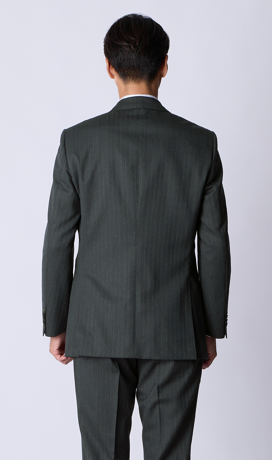 プレミアムスタンダードスーツ【MIYUKI SLOW WEAVE】 グレー 体型:A体(標準型),号数（身長）:3号(160cm)