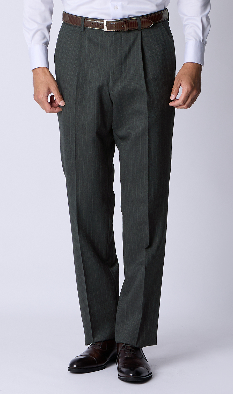 プレミアムスタンダードスーツ【MIYUKI SLOW WEAVE】 グレー 体型:A体(標準型),号数（身長）:3号(160cm)