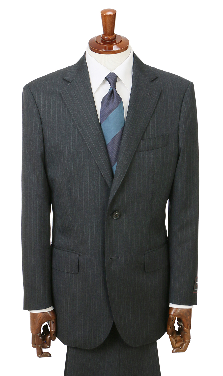 プレミアムスタンダードスーツ【MIYUKI SLOW WEAVE】 グレー 体型:A体(標準型),号数（身長）:3号(160cm)