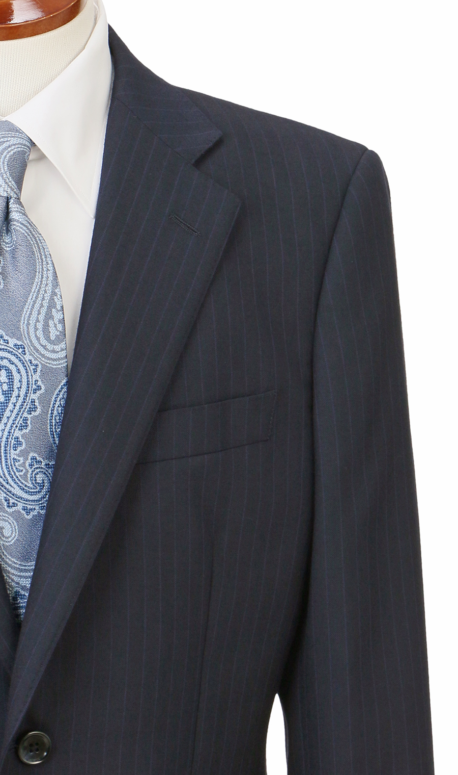 スタンダードスーツ【Plastics Smart】 ネイビー 体型:A体(標準型),号数（身長）:3号(160cm)