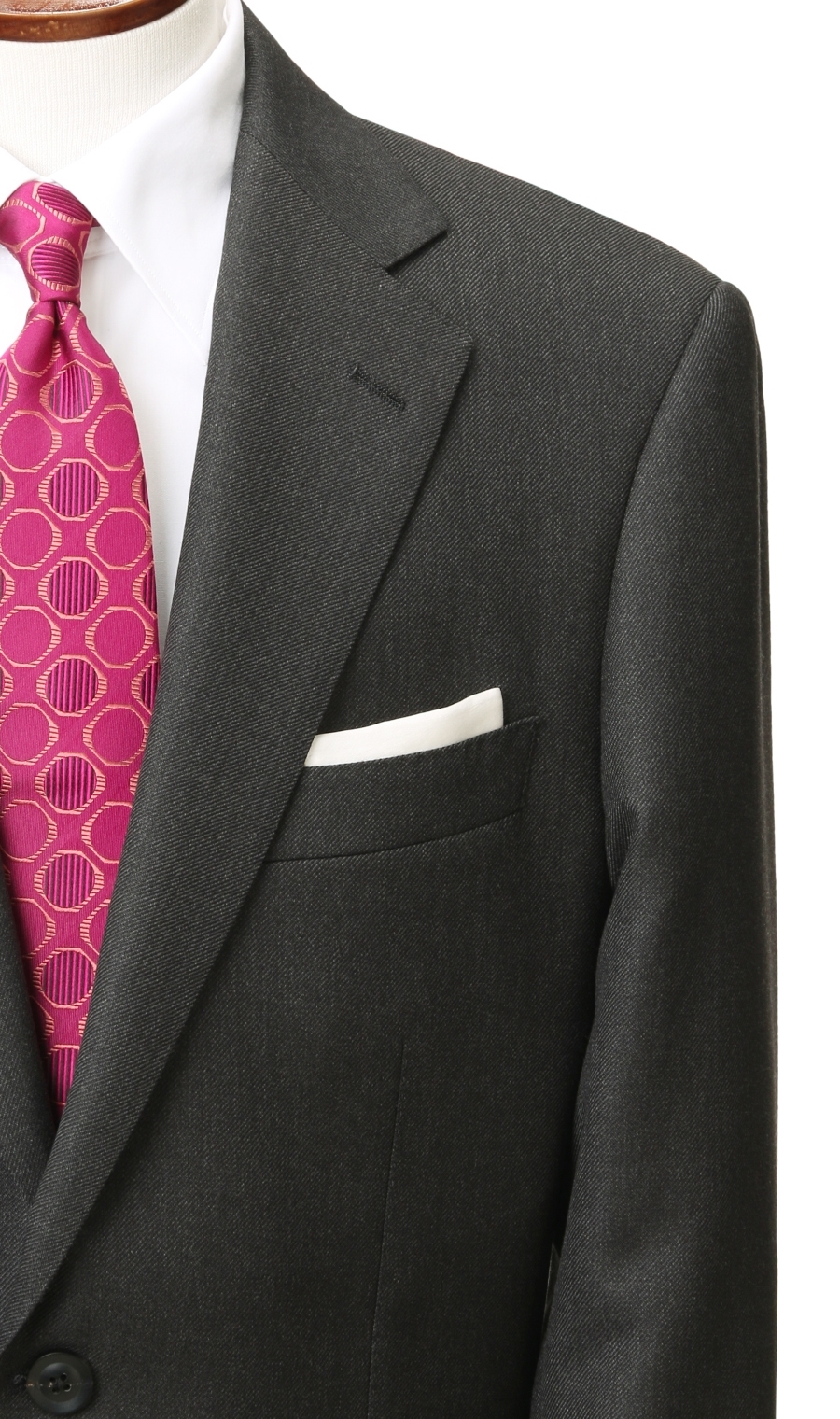 プレミアムスタンダードスーツ【CAVENDISH】 グレー 体型:A体(標準型),号数（身長）:7号(180cm)