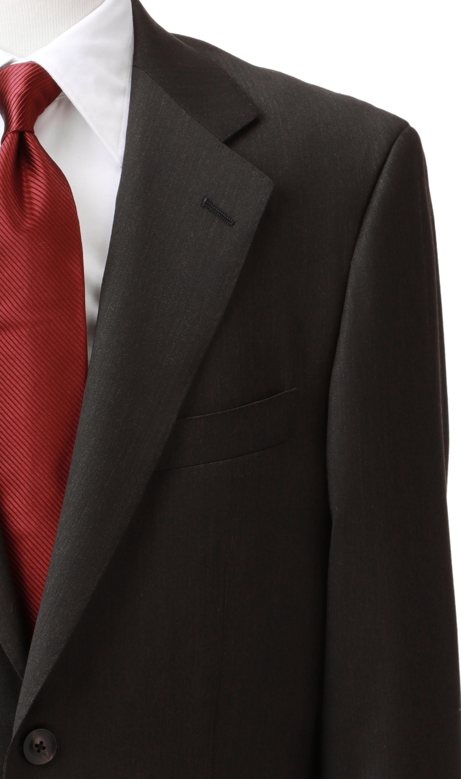 プレミアムスタンダードスーツ《DORMEUIL》 グレー 体型:AB体(がっちり型),号数（身長）:3号(160cm)