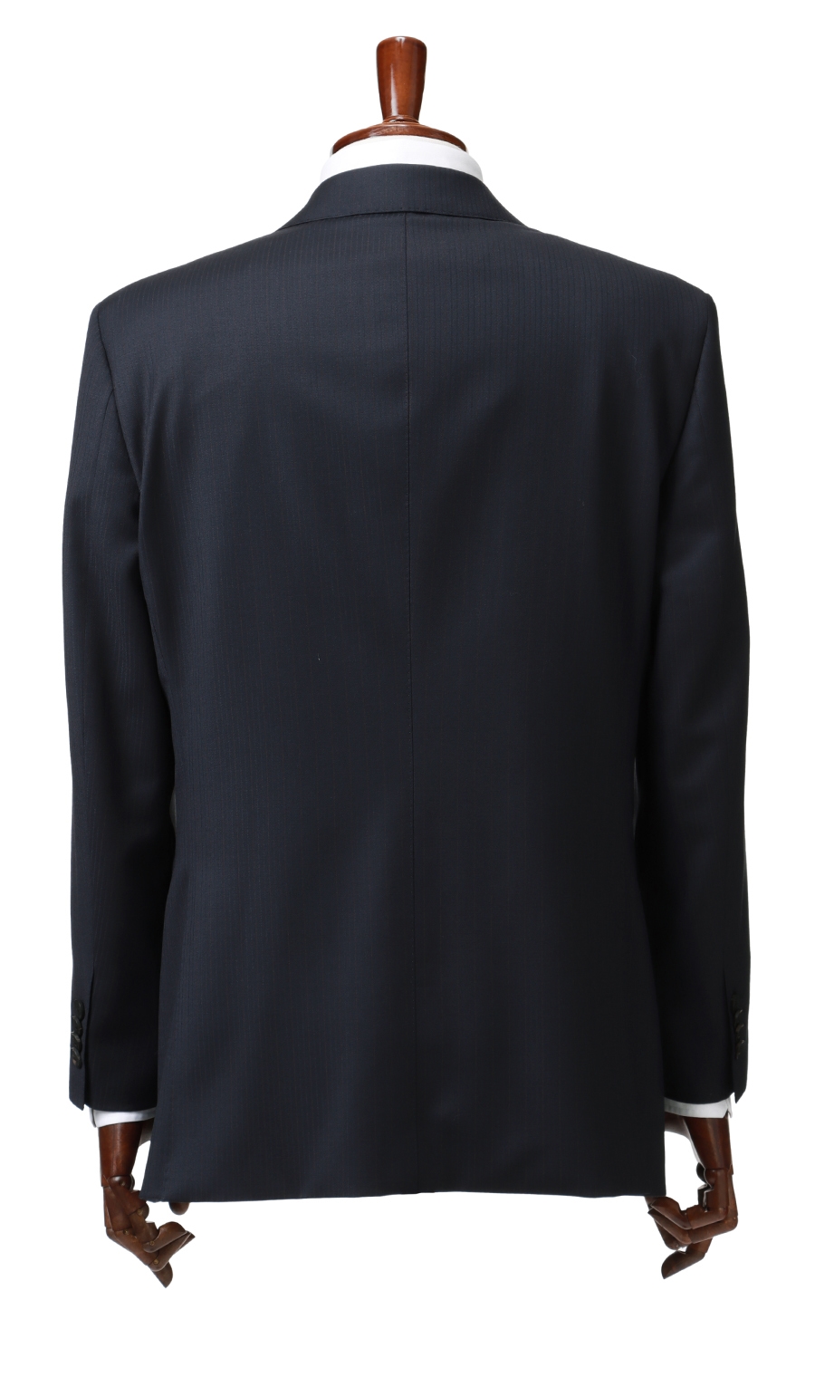 プレミアムスタンダードスーツ《DORMEUIL》 ネイビー 体型:AB体(がっちり型),号数（身長）:4号(165cm)