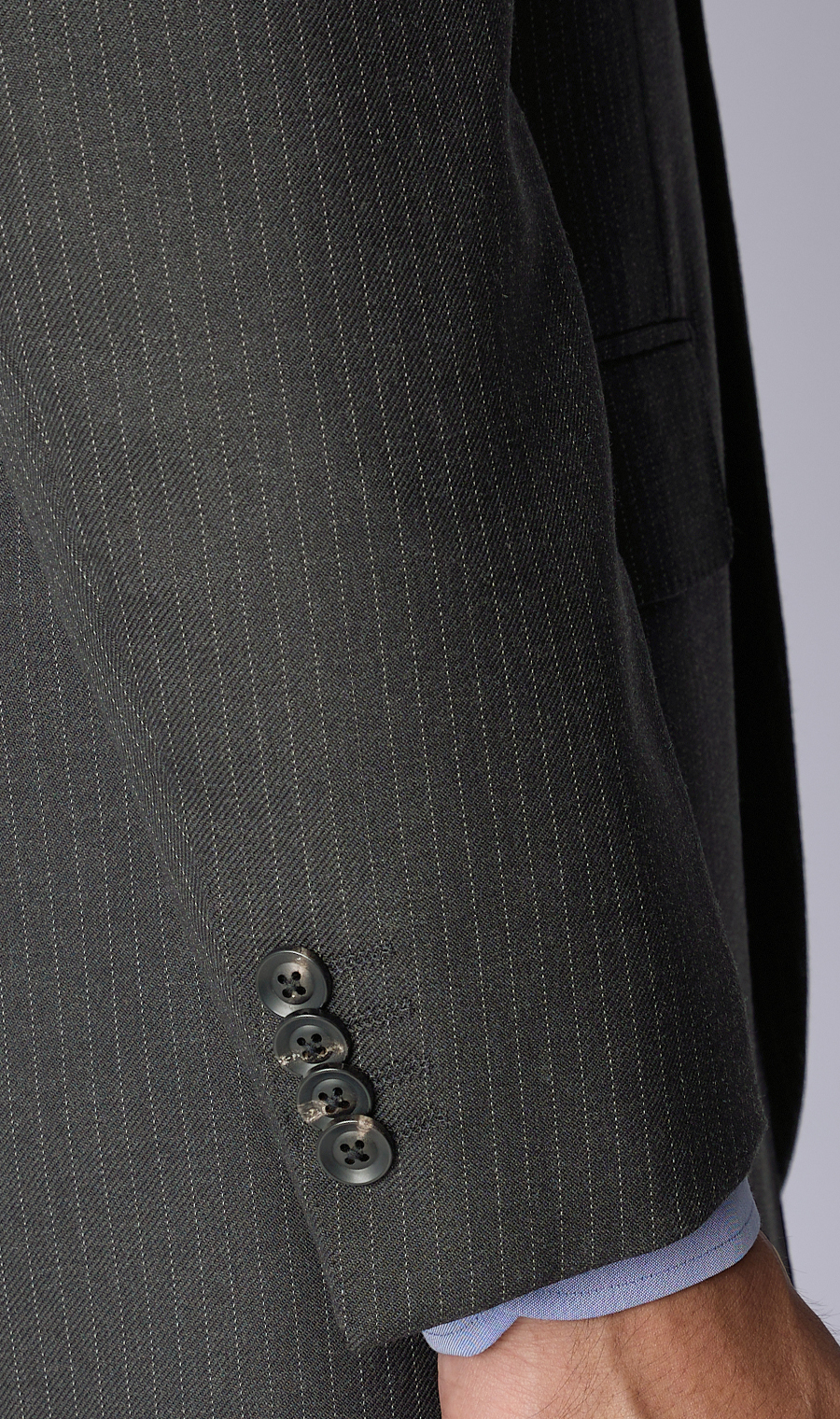 プレミアムスタンダードスーツ【CAVENDISH】 グレー 体型:A体(標準型),号数（身長）:3号(160cm)