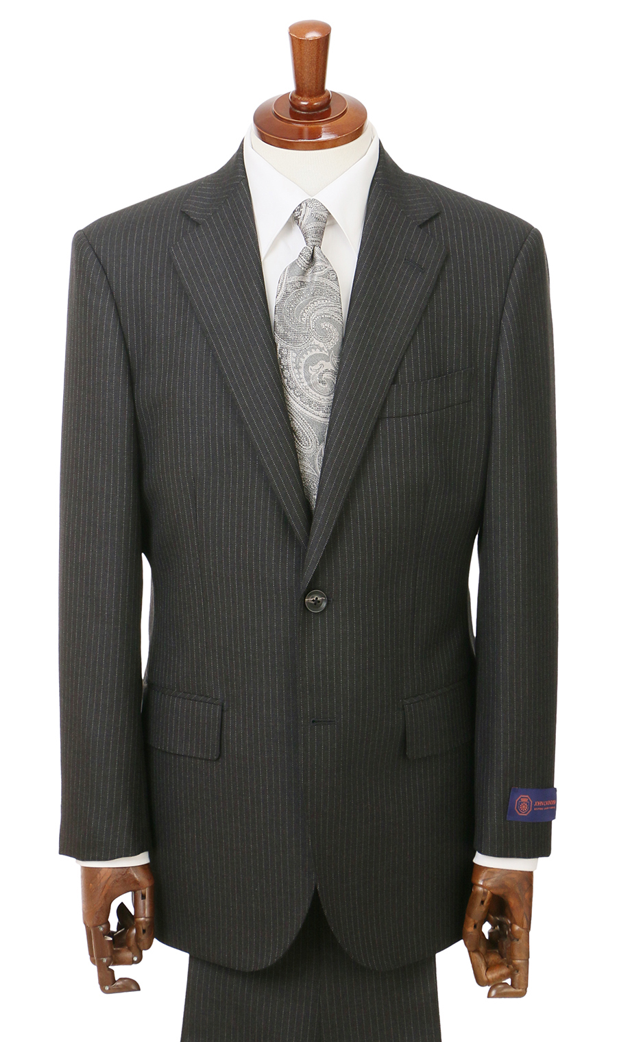 プレミアムスタンダードスーツ【CAVENDISH】 グレー 体型:A体(標準型),号数（身長）:3号(160cm)