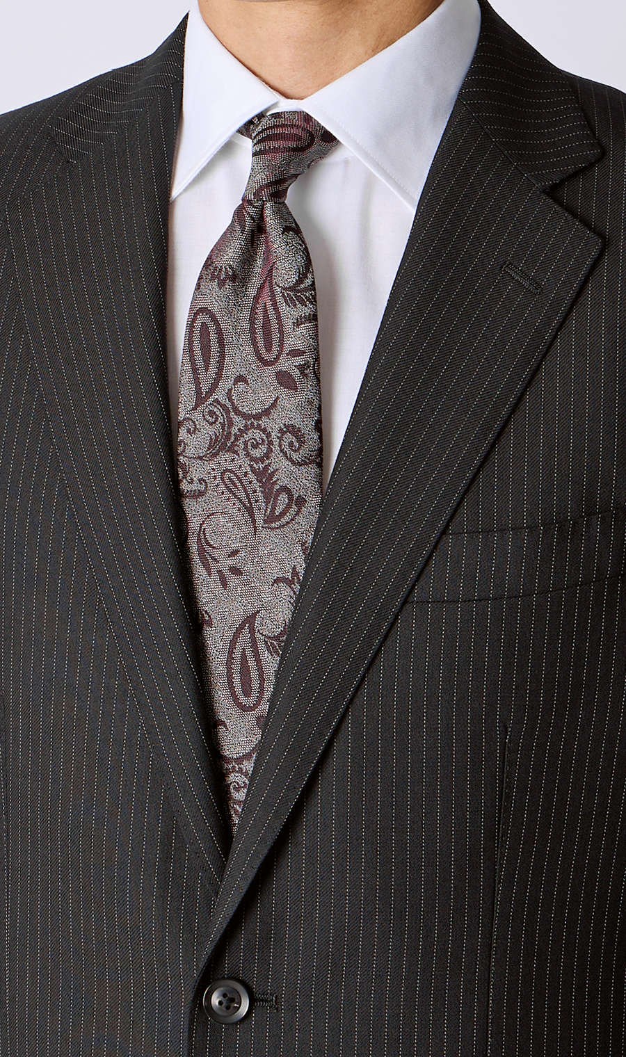 プレミアムスタンダードスーツ【CAVENDISH】 ブラック 体型:A体(標準型),号数（身長）:3号(160cm)