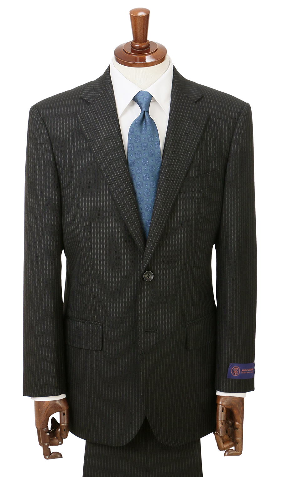 プレミアムスタンダードスーツ【CAVENDISH】 ブラック 体型:A体(標準型),号数（身長）:3号(160cm)