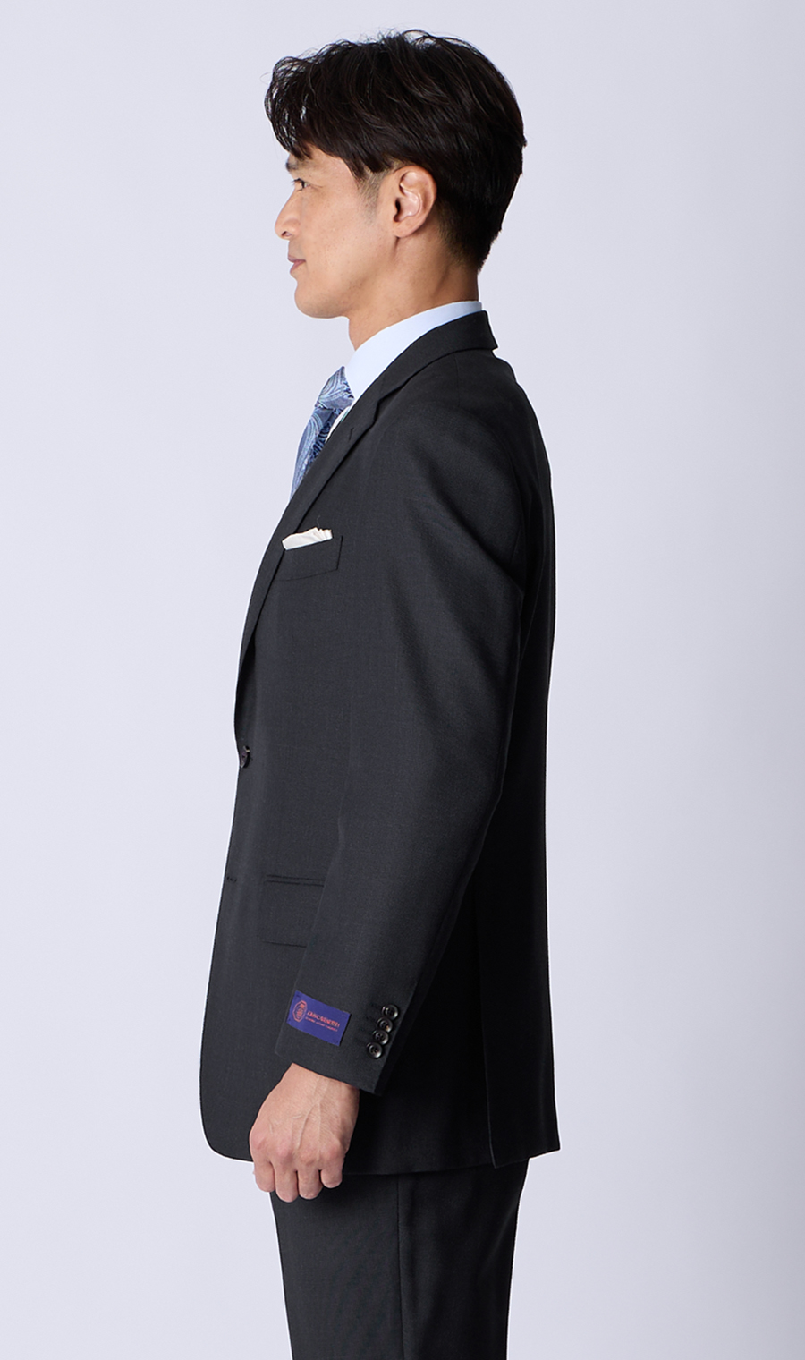 プレミアムスタンダードスーツ【CAVENDISH】 ネイビー 体型:A体(標準型),号数（身長）:3号(160cm)