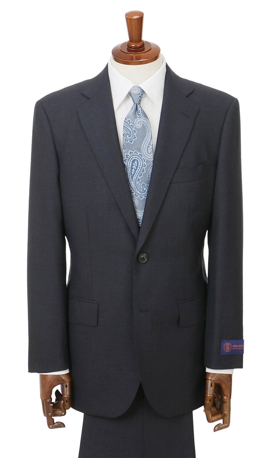 プレミアムスタンダードスーツ【CAVENDISH】 ネイビー 体型:A体(標準型),号数（身長）:3号(160cm)