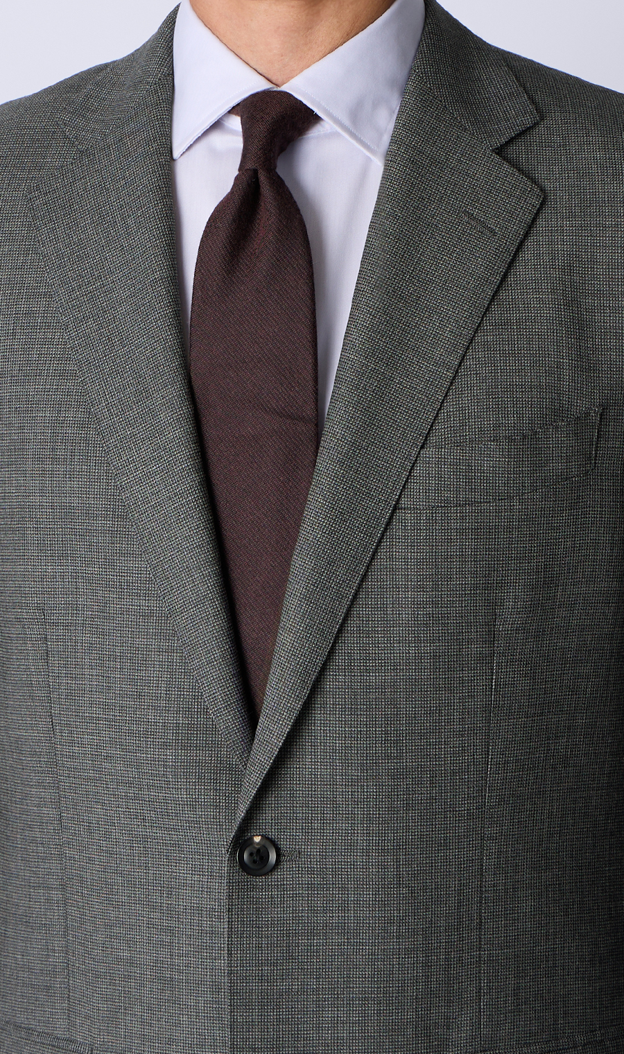 プレミアムスタンダードスーツ【CAVENDISH】 グレー 体型:A体(標準型),号数（身長）:3号(160cm)